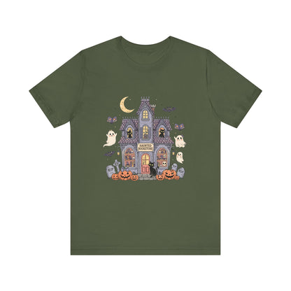 Funny Ghost Haunted House Shirt, Cute Ghost Shirt, Funny Ghost Shirt - PopCultureByDesign36