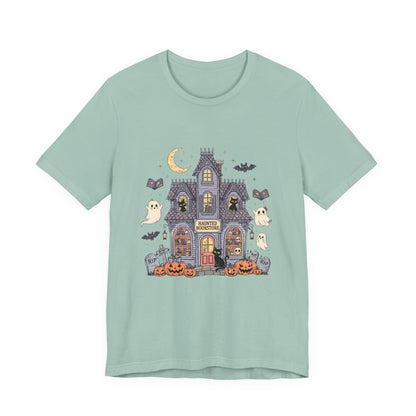 Funny Ghost Haunted House Shirt, Cute Ghost Shirt, Funny Ghost Shirt - PopCultureByDesign36