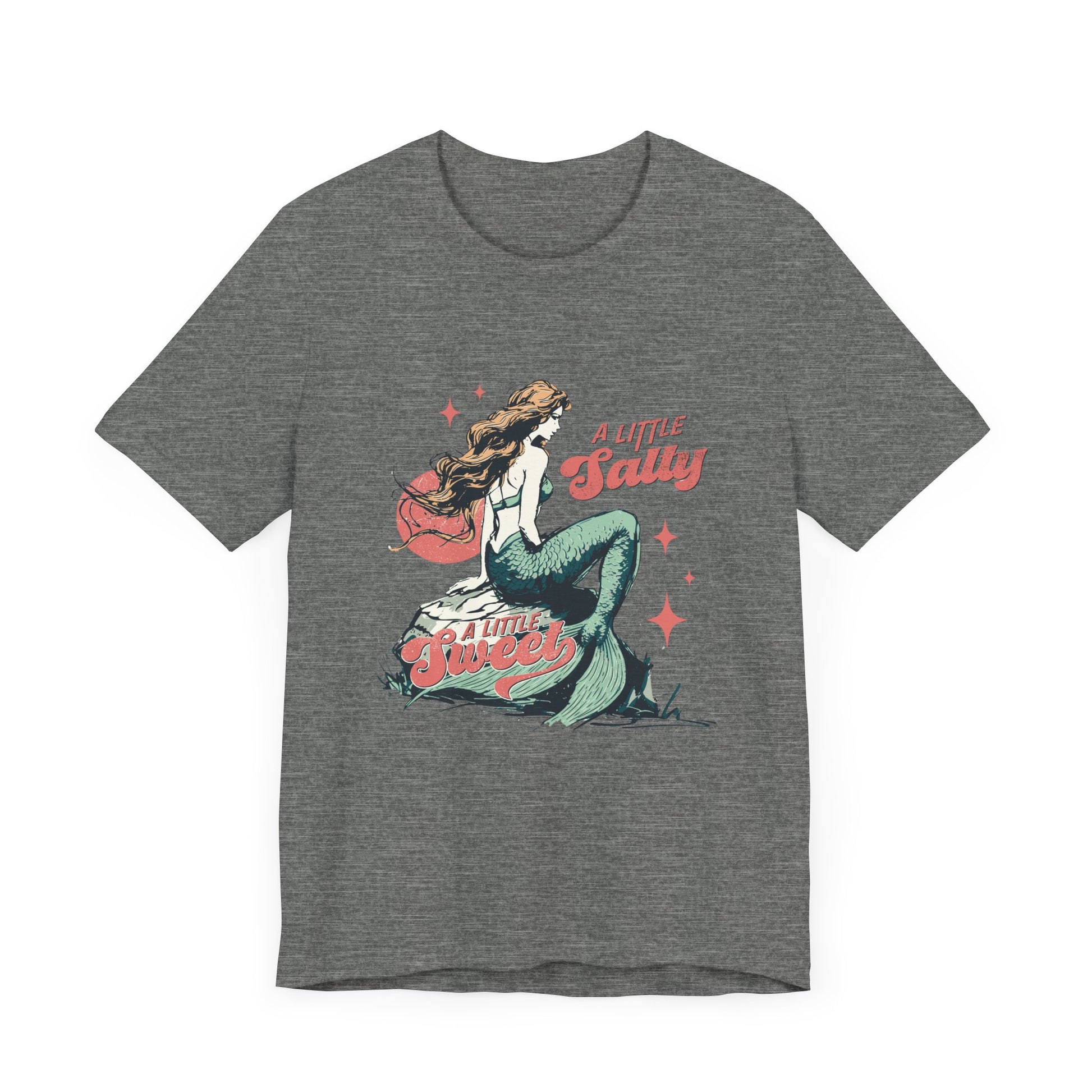 Mermaid TShirt, Summer Vibes Mermaid Shirt, Beach Sea Life - PopCultureByDesign36