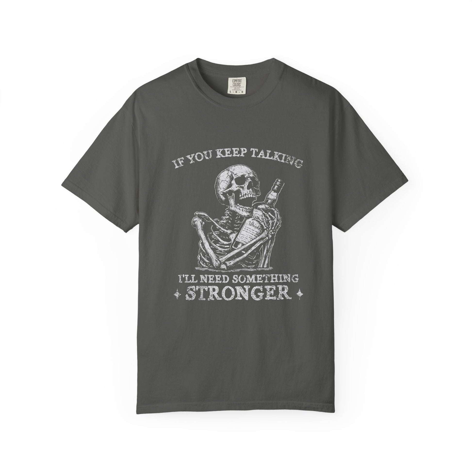 Skeleton Liquor T-shirt, Funny Drinking Tee, Alcohol Lover Gift - PopCultureByDesign36