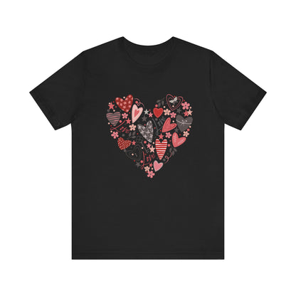 Valentine Heart Shirt, Heart Shirt, Love Shirt, Valentine Shirt, Valentines Day Shirt - PopCultureByDesign36