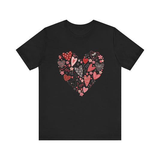 Valentine Heart Shirt, Heart Shirt, Love Shirt, Valentine Shirt, Valentines Day Shirt - PopCultureByDesign36