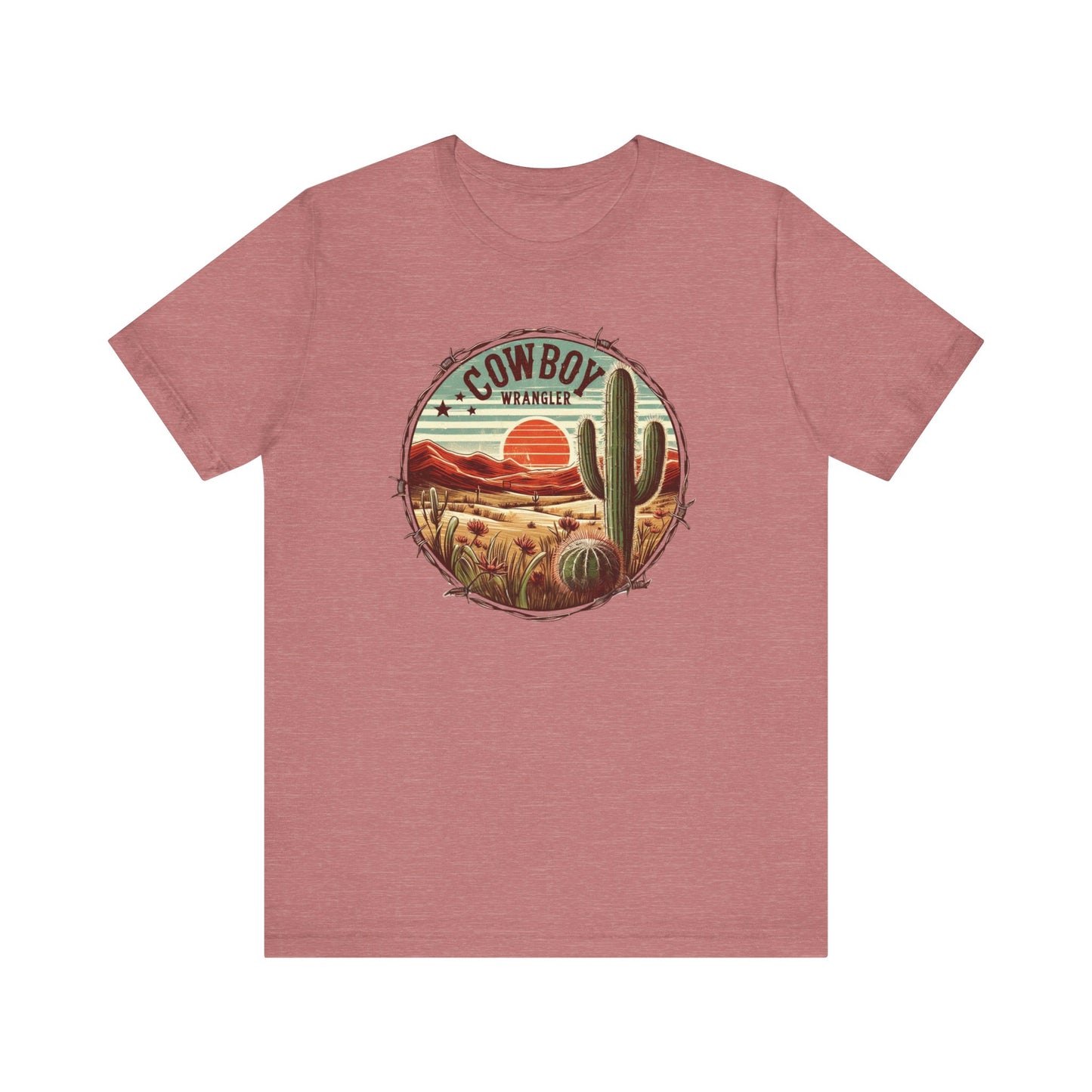Cowboy Wrangler Shirt, Texas Shirt, Country Music Shirt, Western Shirt - PopCultureByDesign36