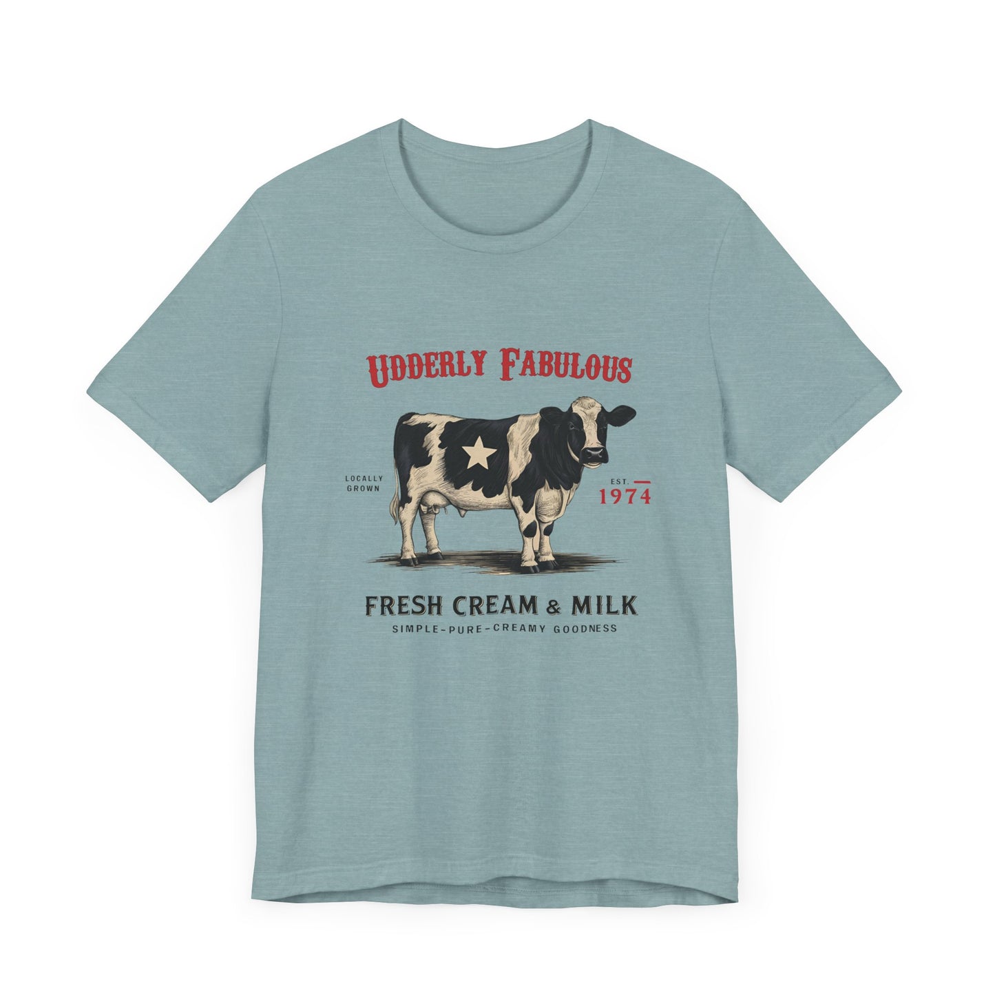 Retro Cattle Shirt, Gift for Cow Lover, Farmer Gift - PopCultureByDesign36