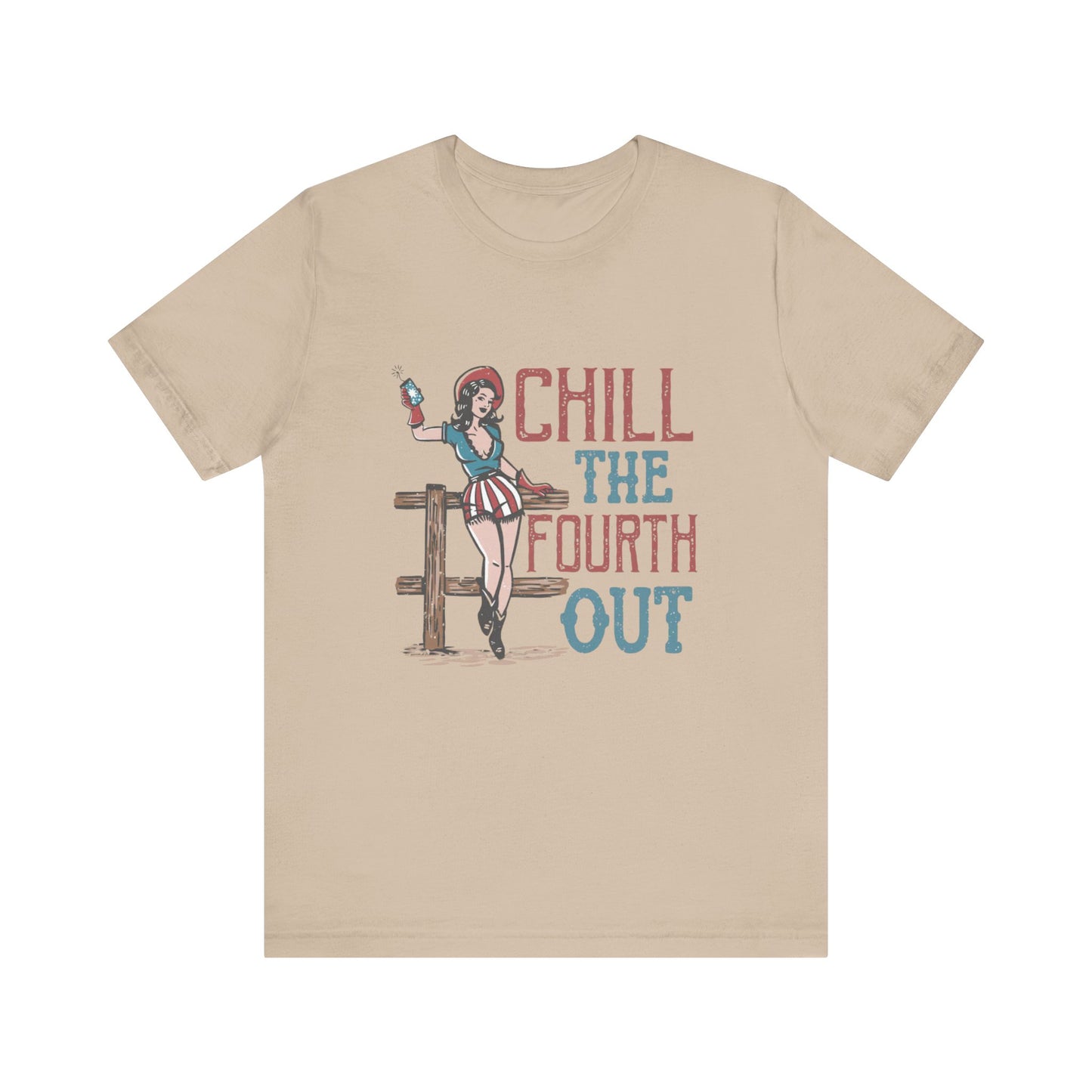 Cowgirl July 4th Retro Shirt, 4th of July Boho Independence Day Tee - PopCultureByDesign36