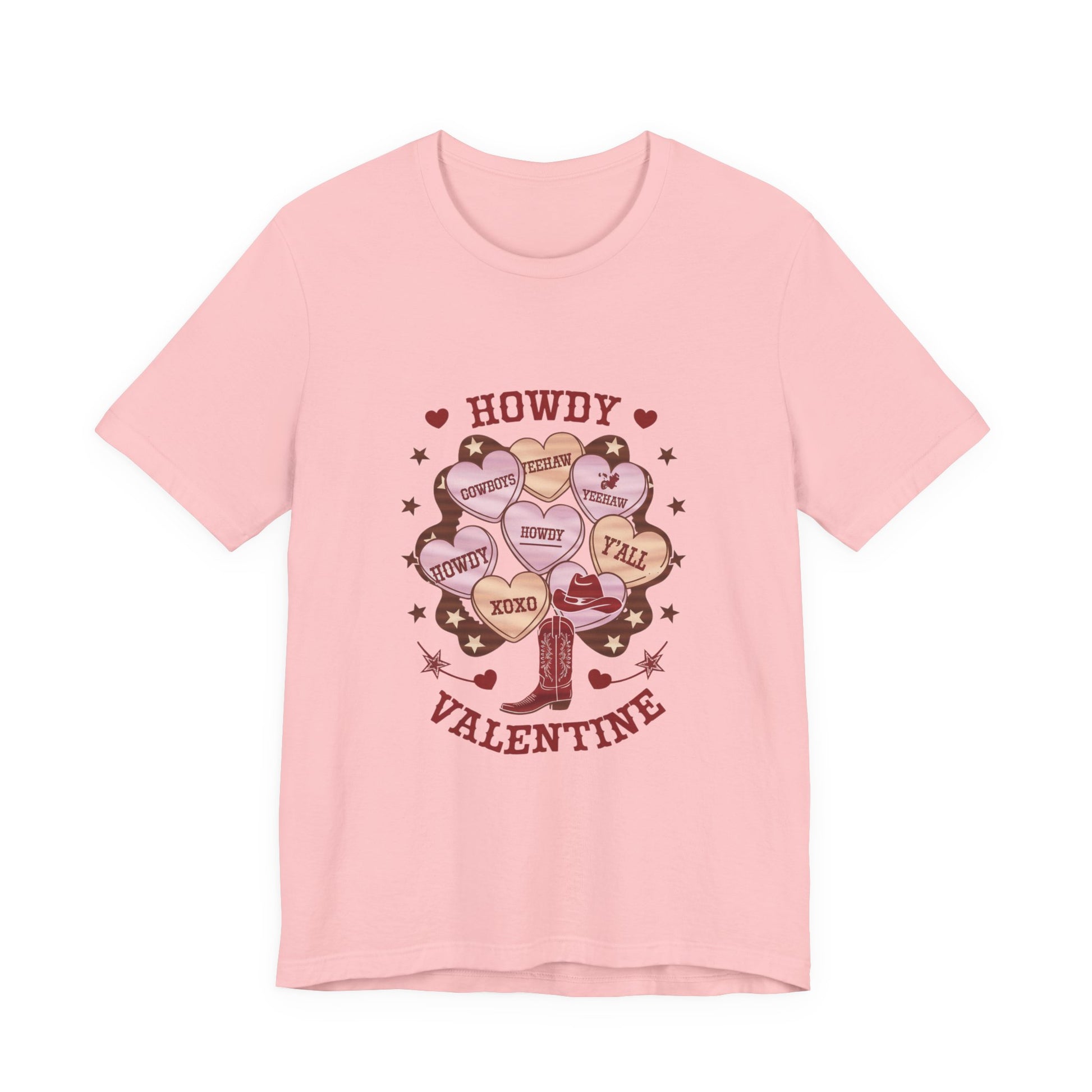 Candy Heart Shirt, Valentine's Day Gift, Country Conversation Hearts Shirt - PopCultureByDesign36