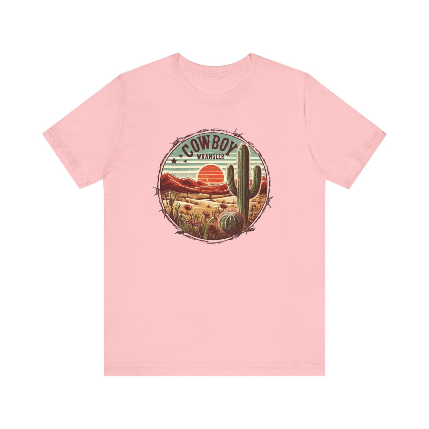 Cowboy Wrangler Shirt, Texas Shirt, Country Music Shirt, Western Shirt - PopCultureByDesign36