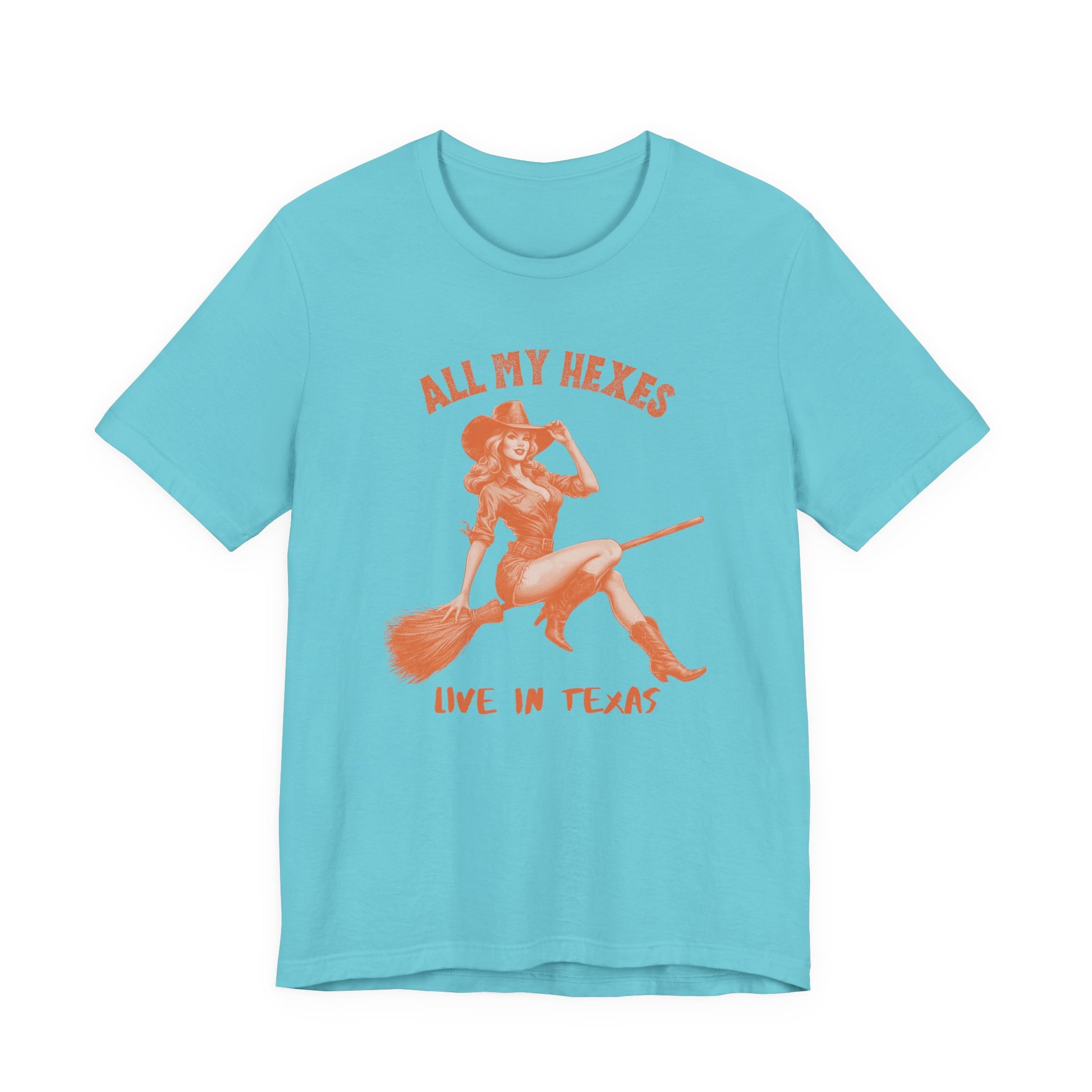 Witch Cowgirl Tee, Vintage Western Halloween T-Shirt, Witchy Vibes - PopCultureByDesign36