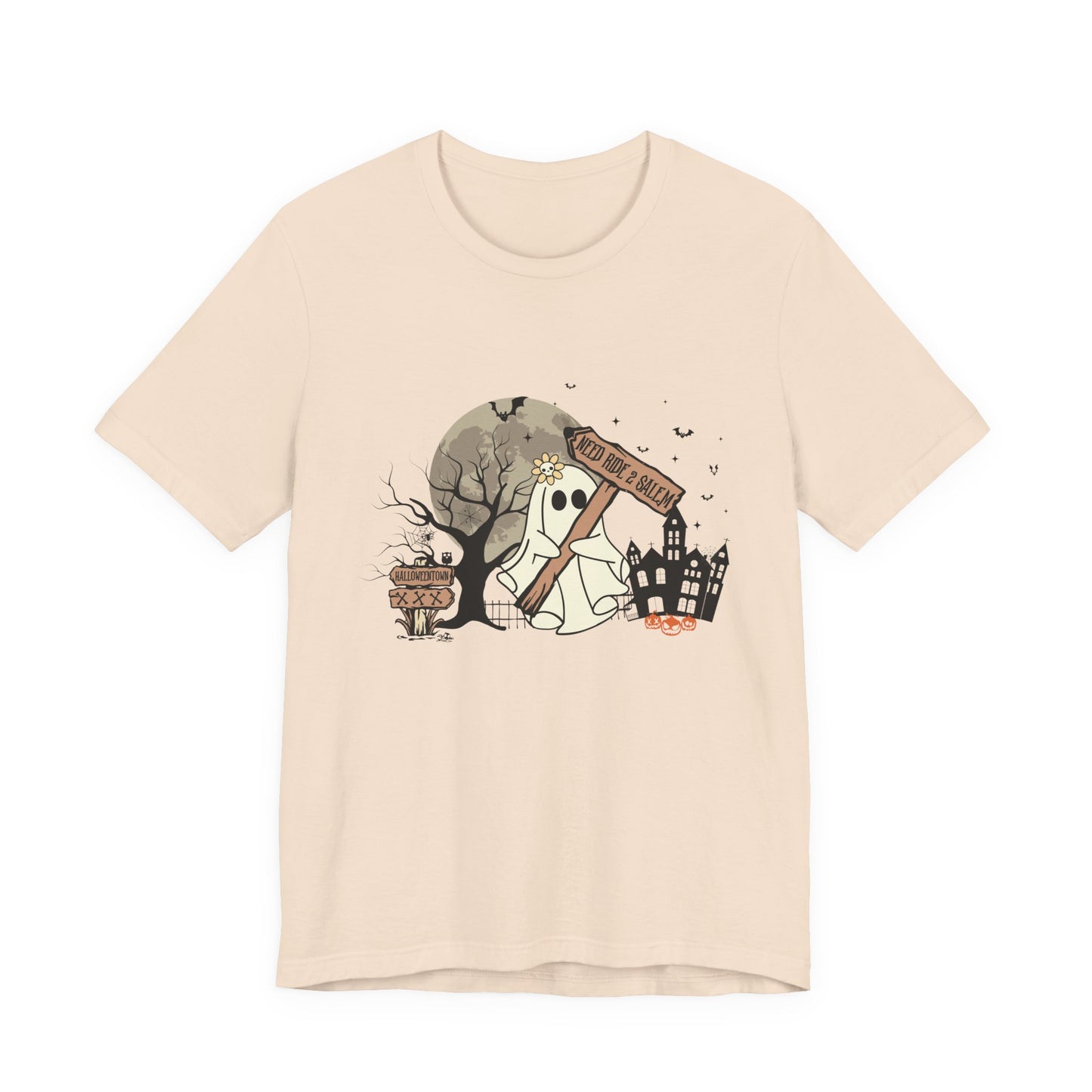 Funny Ghost Needing a Ride, Funny Ghost Shirt, Hitchhiking Ghost Shirt - PopCultureByDesign36