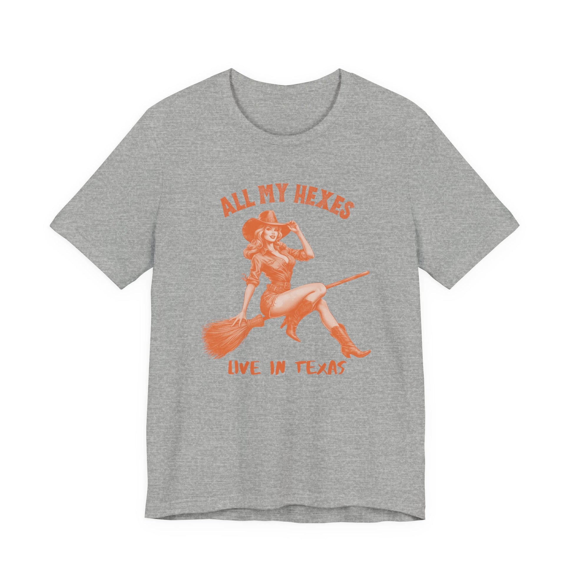 Witch Cowgirl Tee, Vintage Western Halloween T-Shirt, Witchy Vibes - PopCultureByDesign36