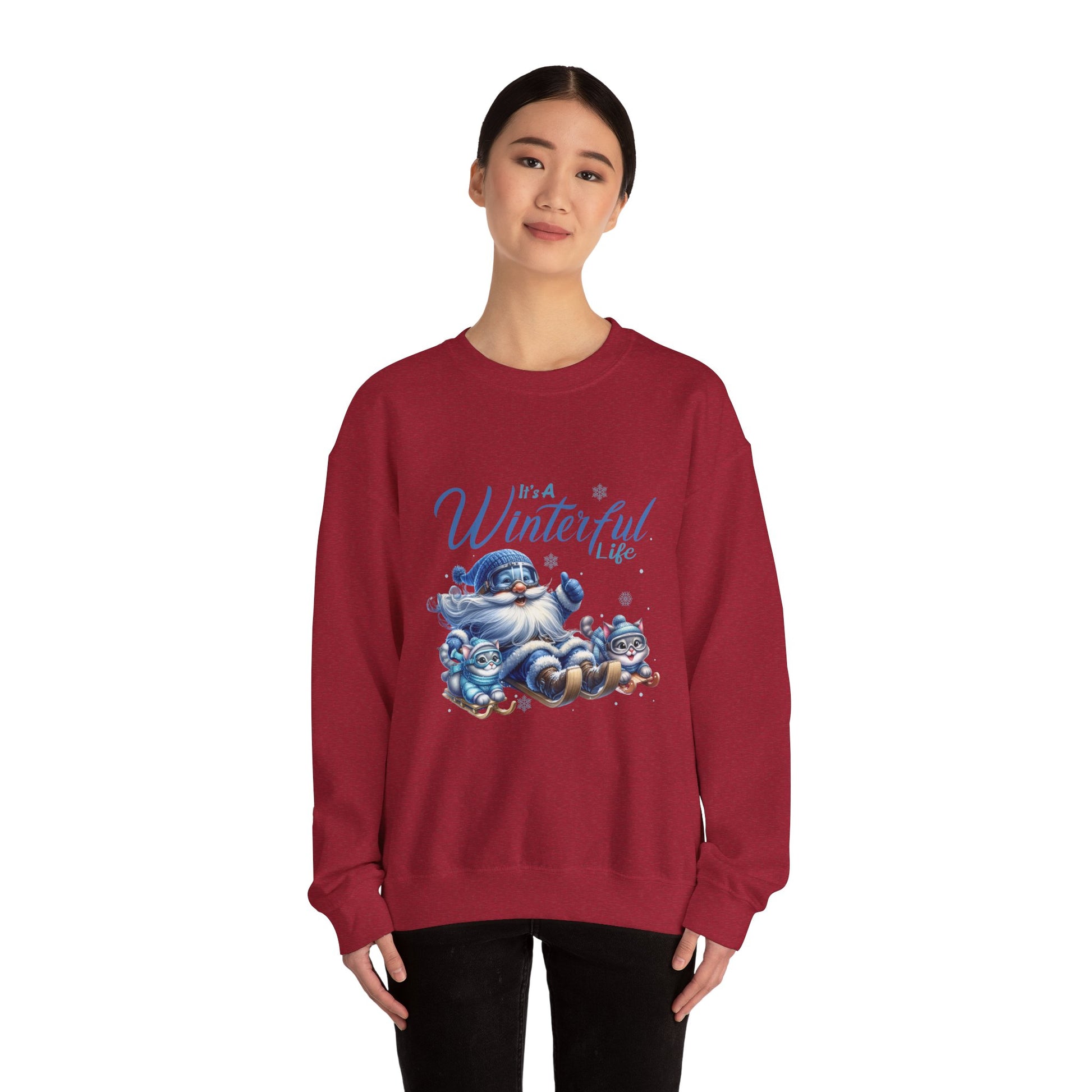 Santa Inspired, Funny santa sweatshirt, Retro Santa sweatshirt - PopCultureByDesign36