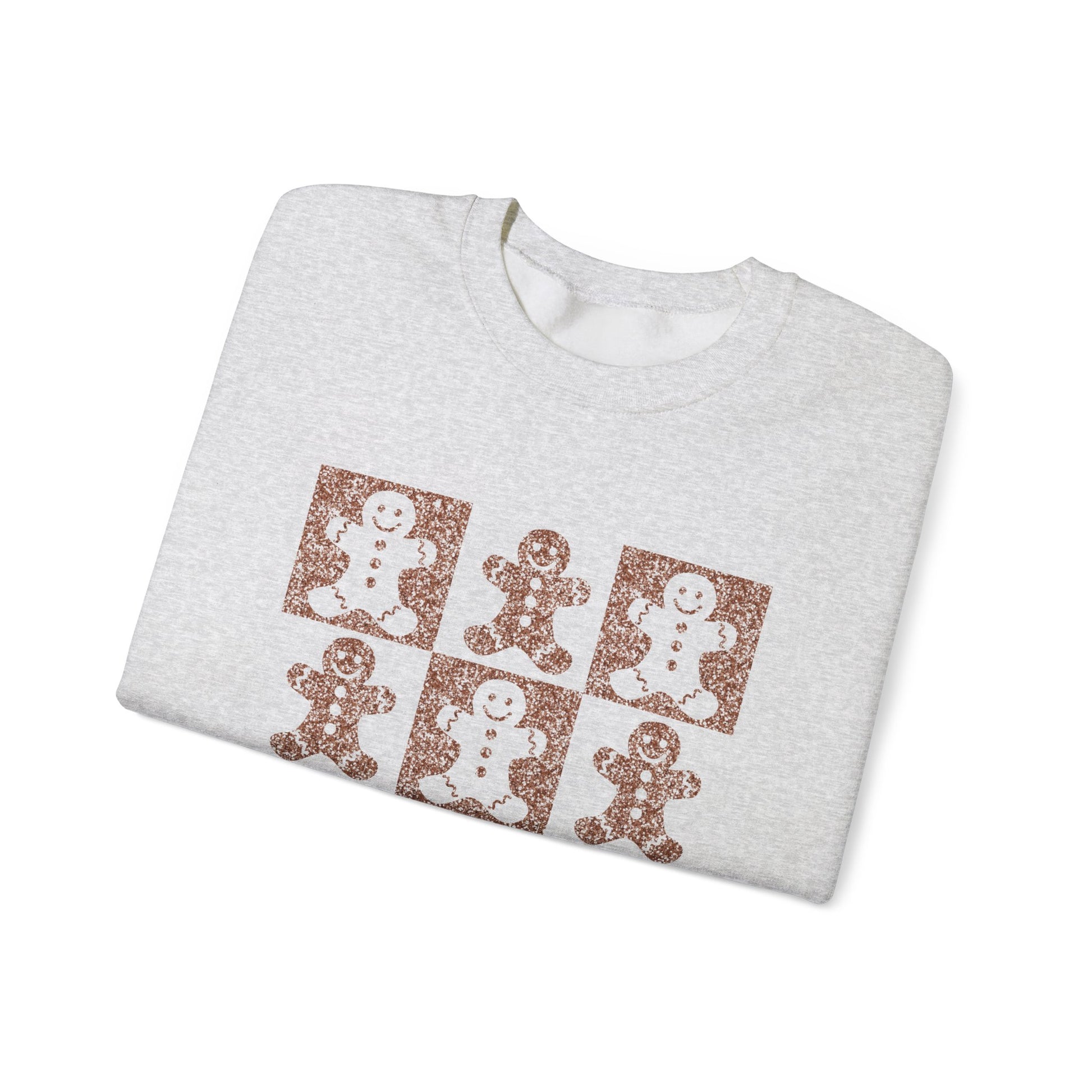 Gingerbread Cookie Croquet Sweatshirt, Holiday Baking Jumper - PopCultureByDesign36