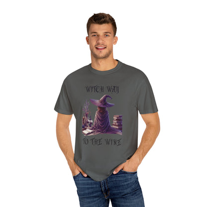 Funny Halloween Shirt, Halloween Witch Shirt, Wine Drinker Gift - PopCultureByDesign36