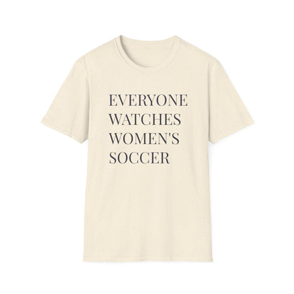 Womens Soccer T-Shirt, Female Athlete Sports Women's Sports - PopCultureByDesign36