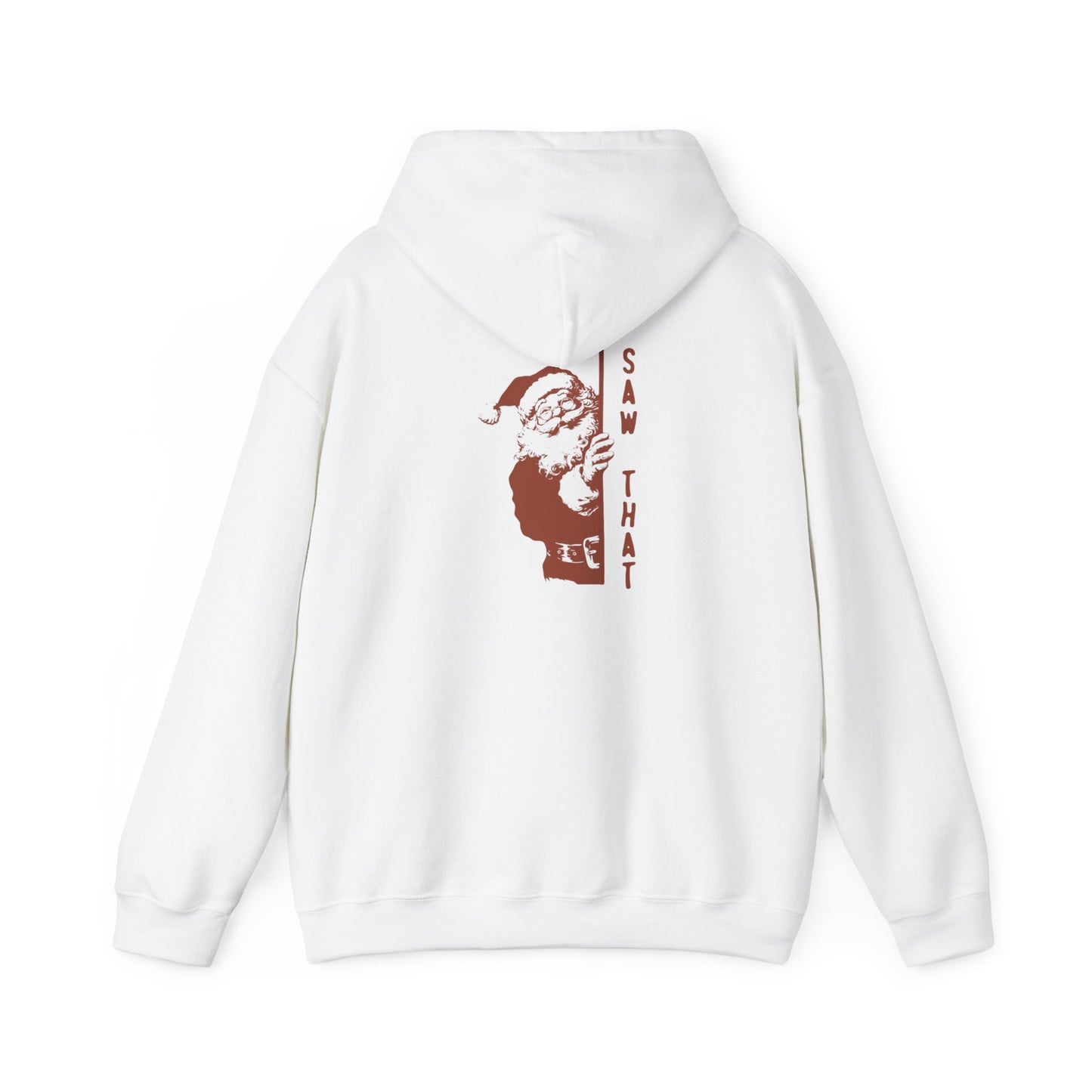 Christmas Santa Hoodie, Cozy Holiday Sweatshirt, Funny Santa Hoodie - PopCultureByDesign36