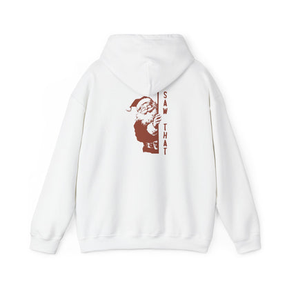 Christmas Santa Hoodie, Cozy Holiday Sweatshirt, Funny Santa Hoodie - PopCultureByDesign36