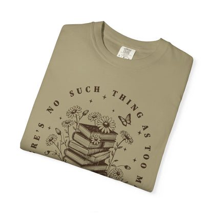 Book Lover Tee, Relaxation Vibes Shirt, Mindfulness Gift, Cozy Reading Top - PopCultureByDesign36