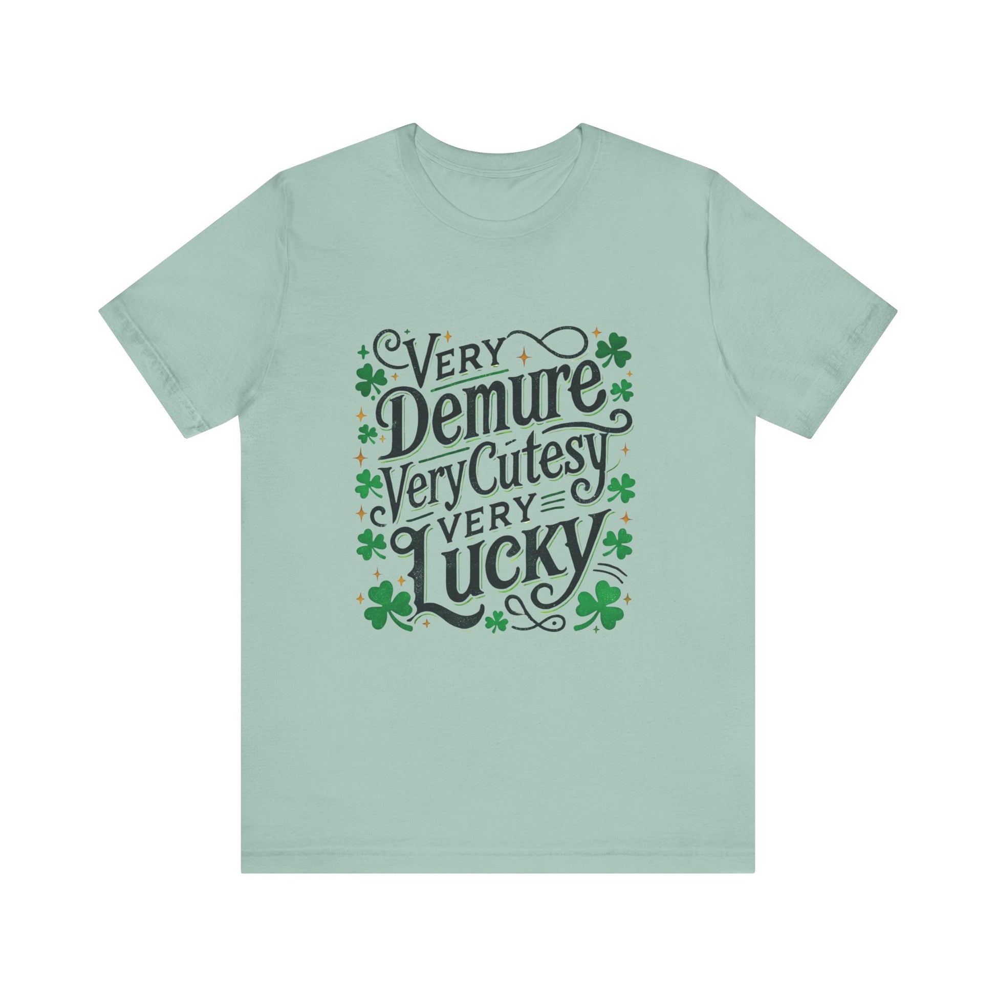St Patrick's Day Tee, Irish Shamrock Tee, Feeling Lucky St Paddy's Shirt - PopCultureByDesign36