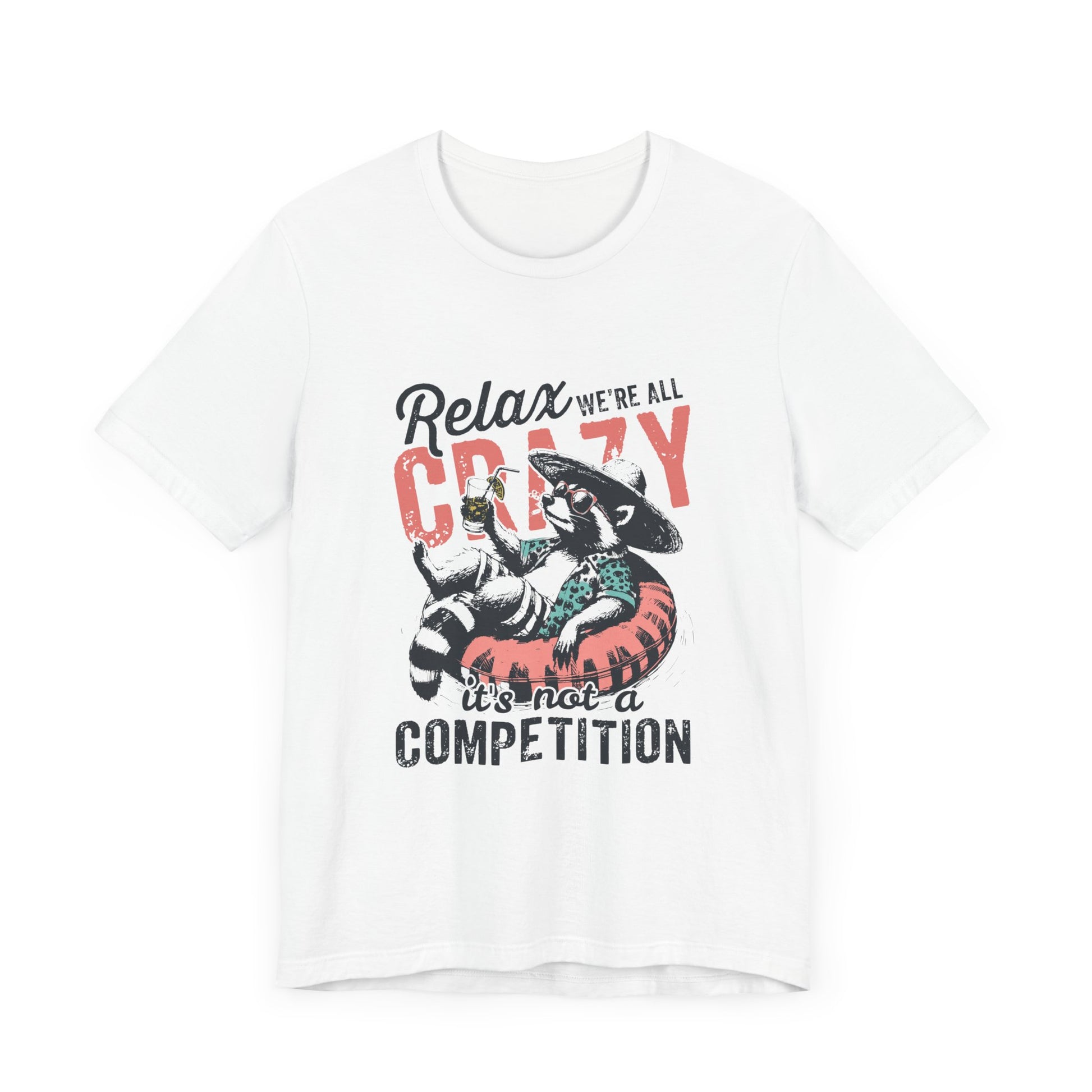 Raccoon Funny Graphic Shirt, Trash Panda Tee, Silly Raccoon - PopCultureByDesign36