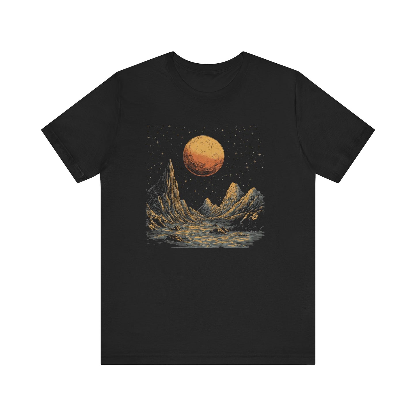 Mystical Moon Phase Shirt, Boho Vintage Moon Halloween Shirt - PopCultureByDesign36