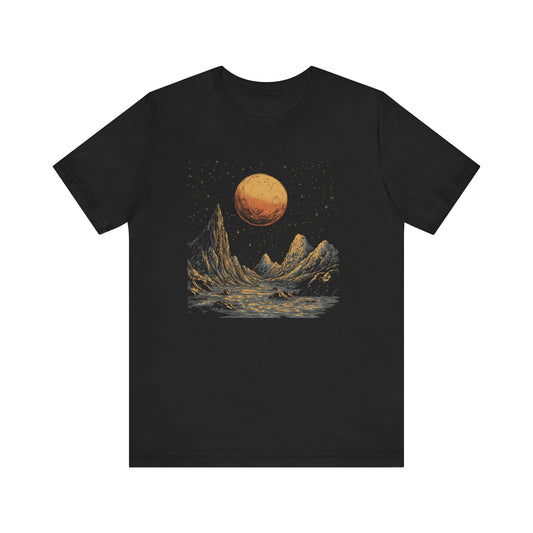 Mystical Moon Phase Shirt, Boho Vintage Moon Halloween Shirt - PopCultureByDesign36