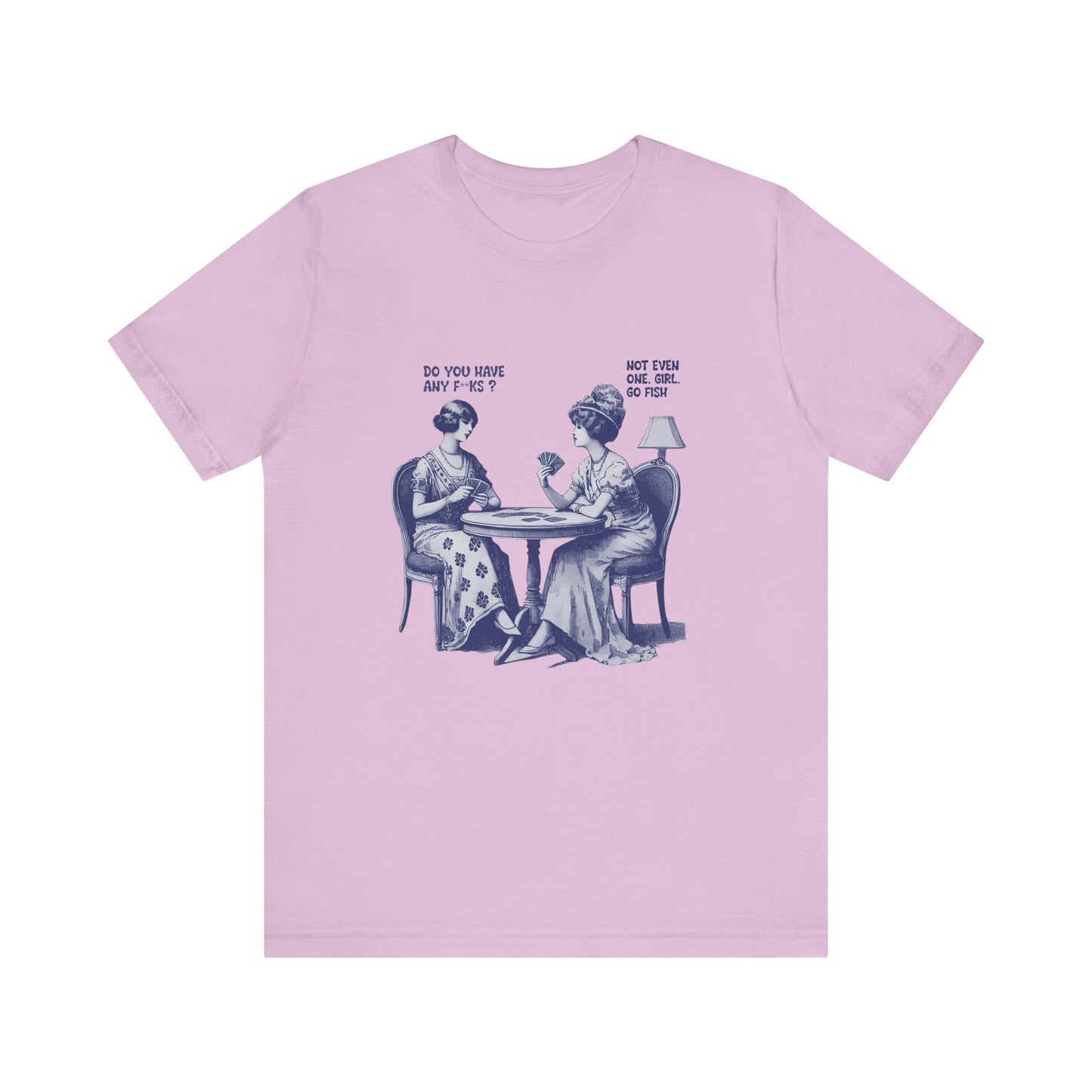 Funny Card Playing Tee, Card Playing Lovers Tee, Vintage Style Top - PopCultureByDesign36