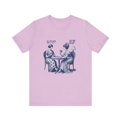 Funny Card Playing Tee, Card Playing Lovers Tee, Vintage Style Top - PopCultureByDesign36