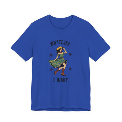 I Do A Thing Called What I Want Shirt, Rodeo Shirt, Western Women Shirt - PopCultureByDesign36