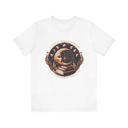 Reading Shirt, Librarian Shirt, Celestial Shirt, Book Lover Tee - PopCultureByDesign36