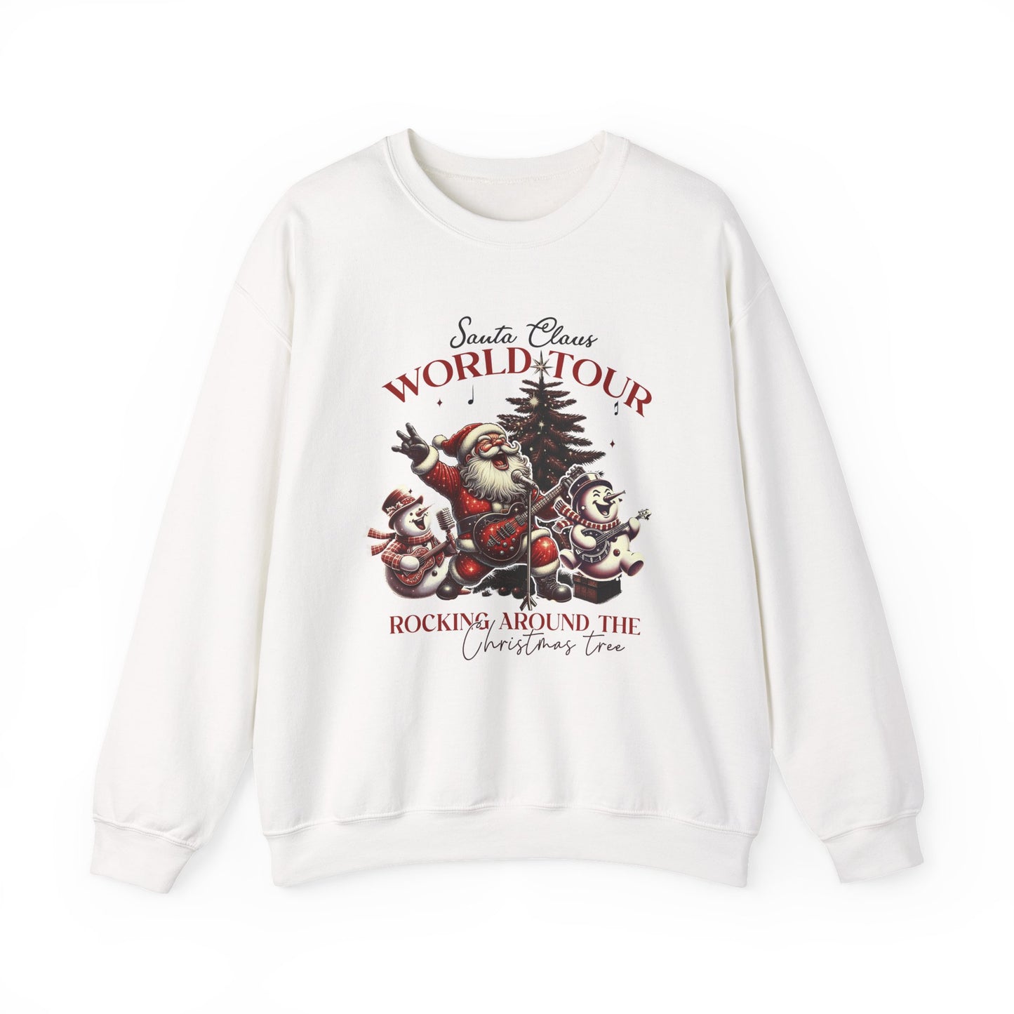 Santa Claus World Tour Christmas Shirt, Santa Claus Shirt, Funny Santa Christmas Shirt - PopCultureByDesign36