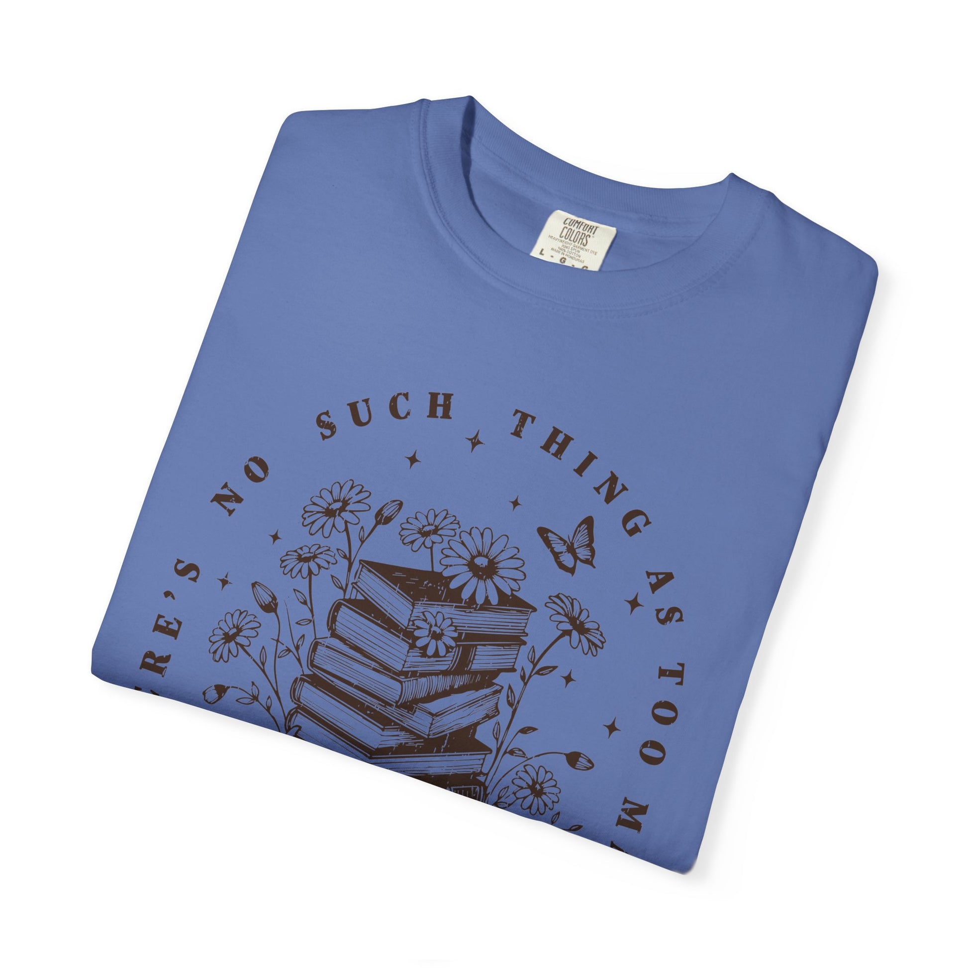 Book Lover Tee, Relaxation Vibes Shirt, Mindfulness Gift, Cozy Reading Top - PopCultureByDesign36