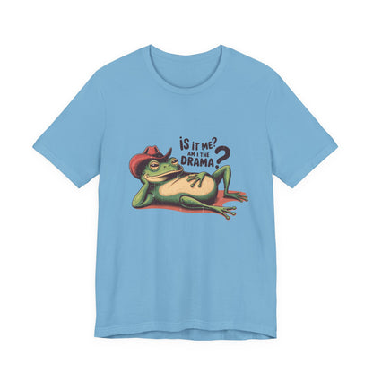 Am I The Drama Shirt, Funny Frog Joke T-Shirt, Meme Frog Shirt - PopCultureByDesign36