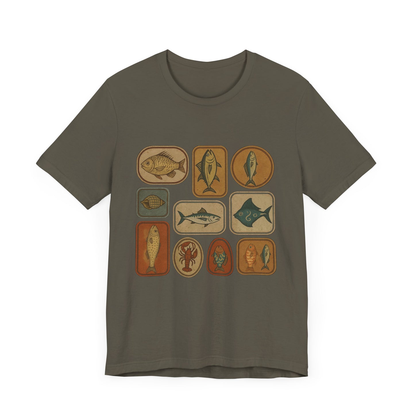 Retro Fisher Shirt, Fish Shirt For Men, Fisher Tee, Fisher Gifts - PopCultureByDesign36