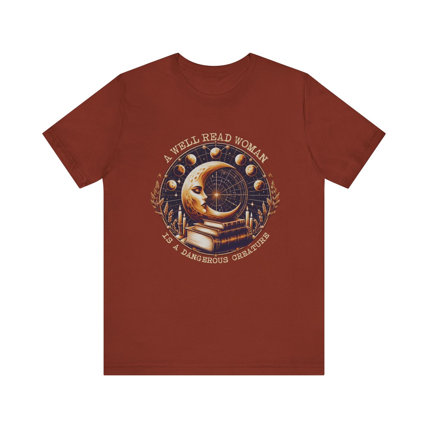 Reading Shirt, Librarian Shirt, Celestial Shirt, Book Lover Tee - PopCultureByDesign36