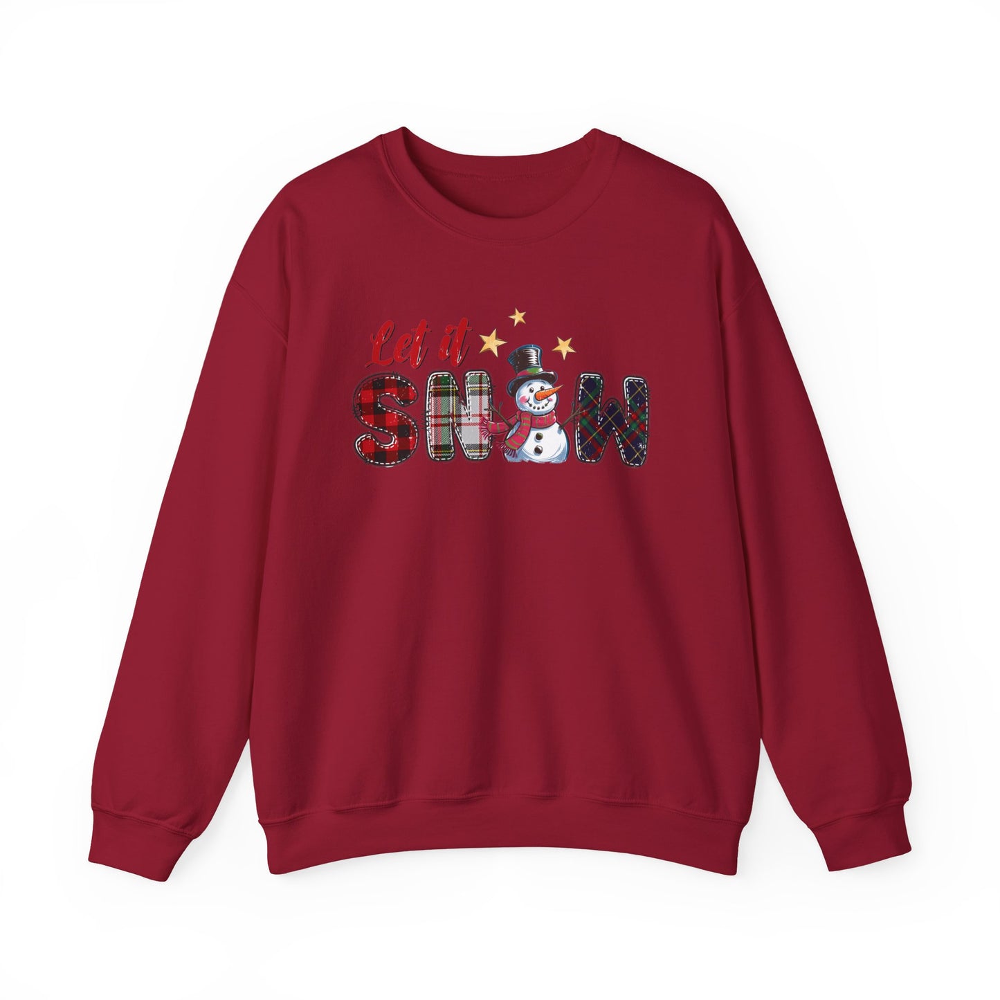 Let It Snow Sweatshirt, Christmas Tis The Season Sweatshirt, Merry Christmas - PopCultureByDesign36