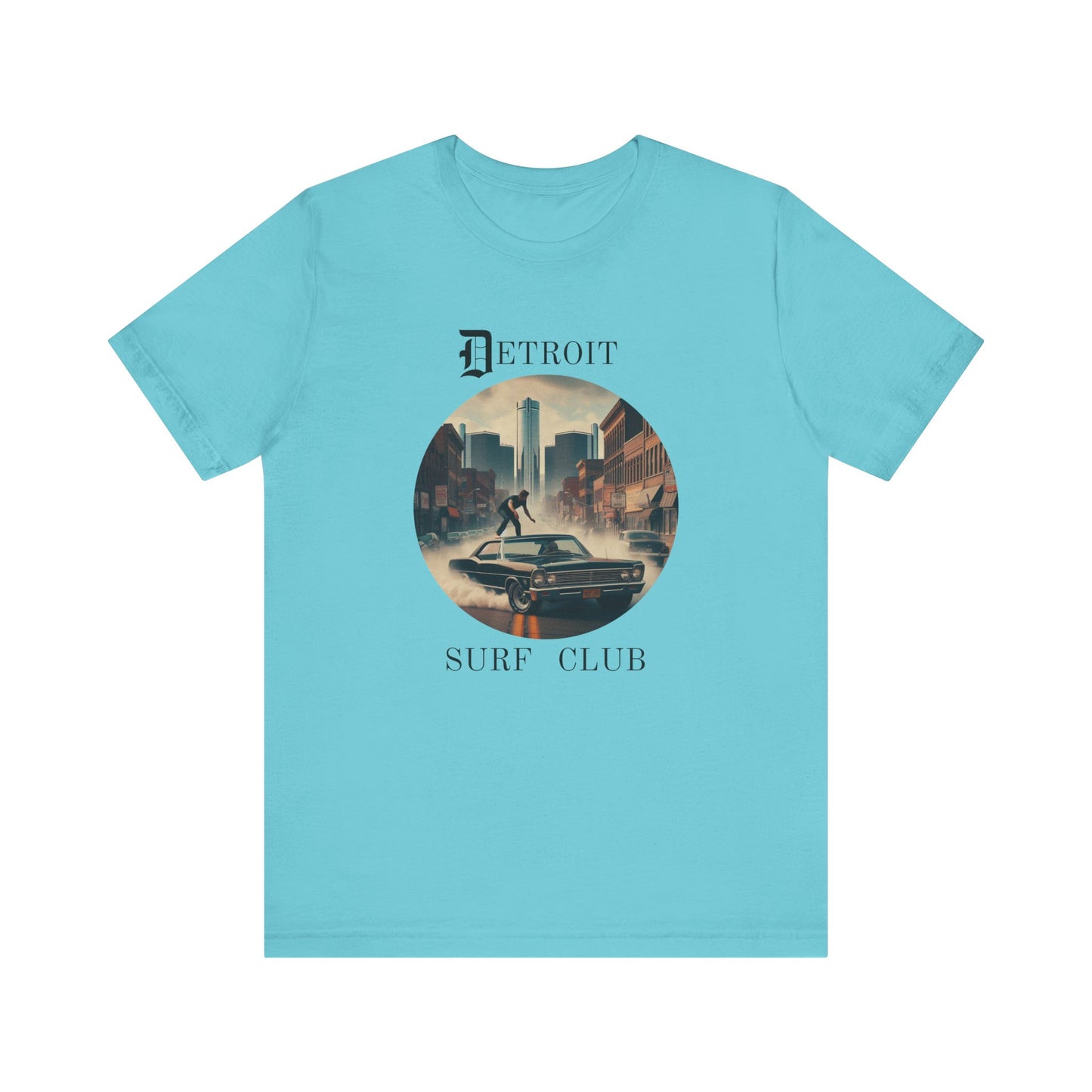 Detroit Surf Club, Detroit T-Shirt, Detroit Sports, Detroit Pride - PopCultureByDesign36