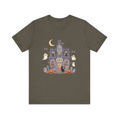 Funny Ghost Haunted House Shirt, Cute Ghost Shirt, Funny Ghost Shirt - PopCultureByDesign36