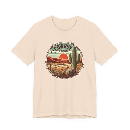 Cowboy Wrangler Shirt, Texas Shirt, Country Music Shirt, Western Shirt - PopCultureByDesign36