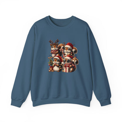 Funny Chipmunks Nut House Christmas Tee Shirt, Chipmunk Xmas Holiday Shirts - PopCultureByDesign36