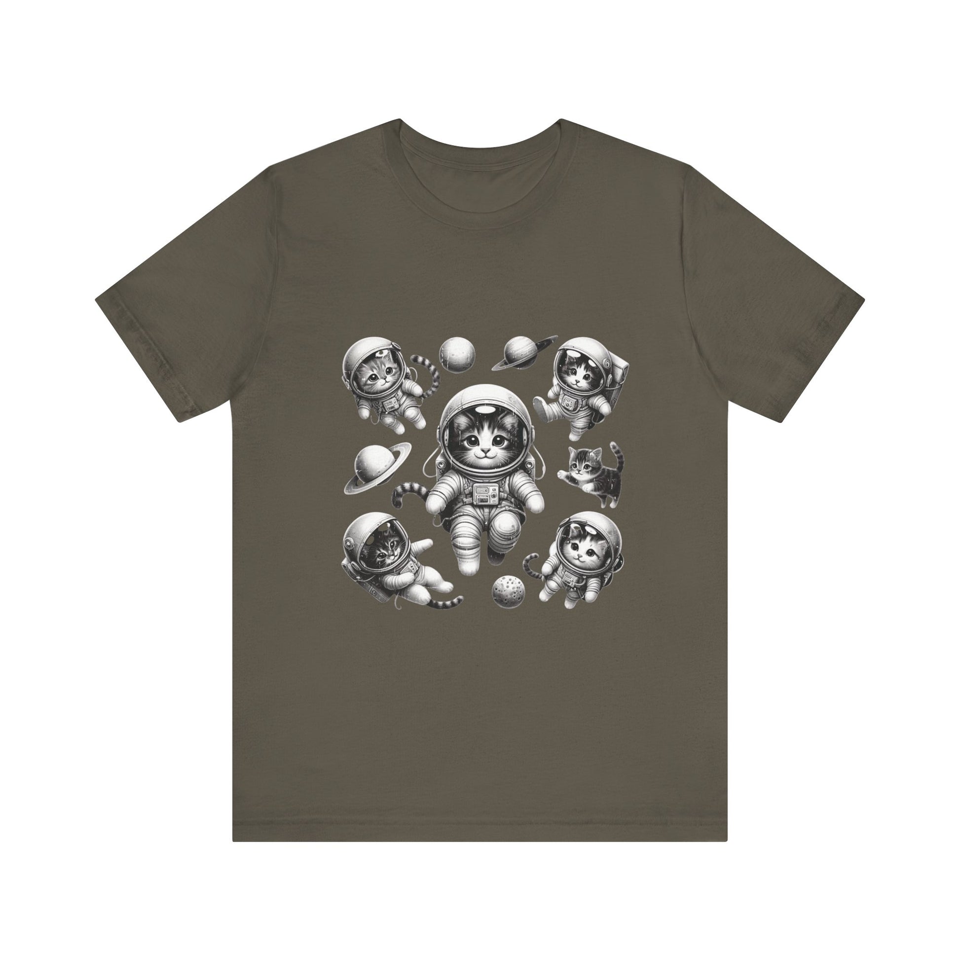 Kittens in Space Shirt, Funny Cat Shirt, Funny Kitten Shirt - PopCultureByDesign36