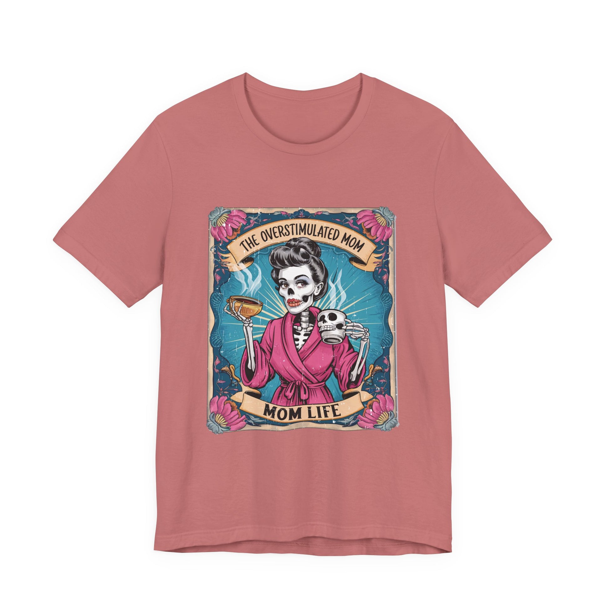 Overstimulate Mom T-shirts, Funny Mom Shirt, Moms Club Tee, Anxiety Moms - PopCultureByDesign36