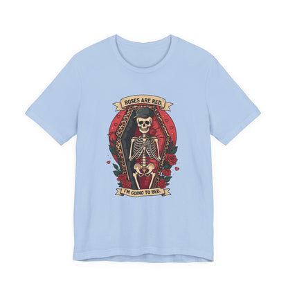 Valentine's Day Shirt, Funny Skeleton Valentines Shirt, I'm Dead Inside - PopCultureByDesign36