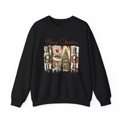 Merry Christmas Sweatshirt, Christmas Tis The Season Sweatshirt - PopCultureByDesign36