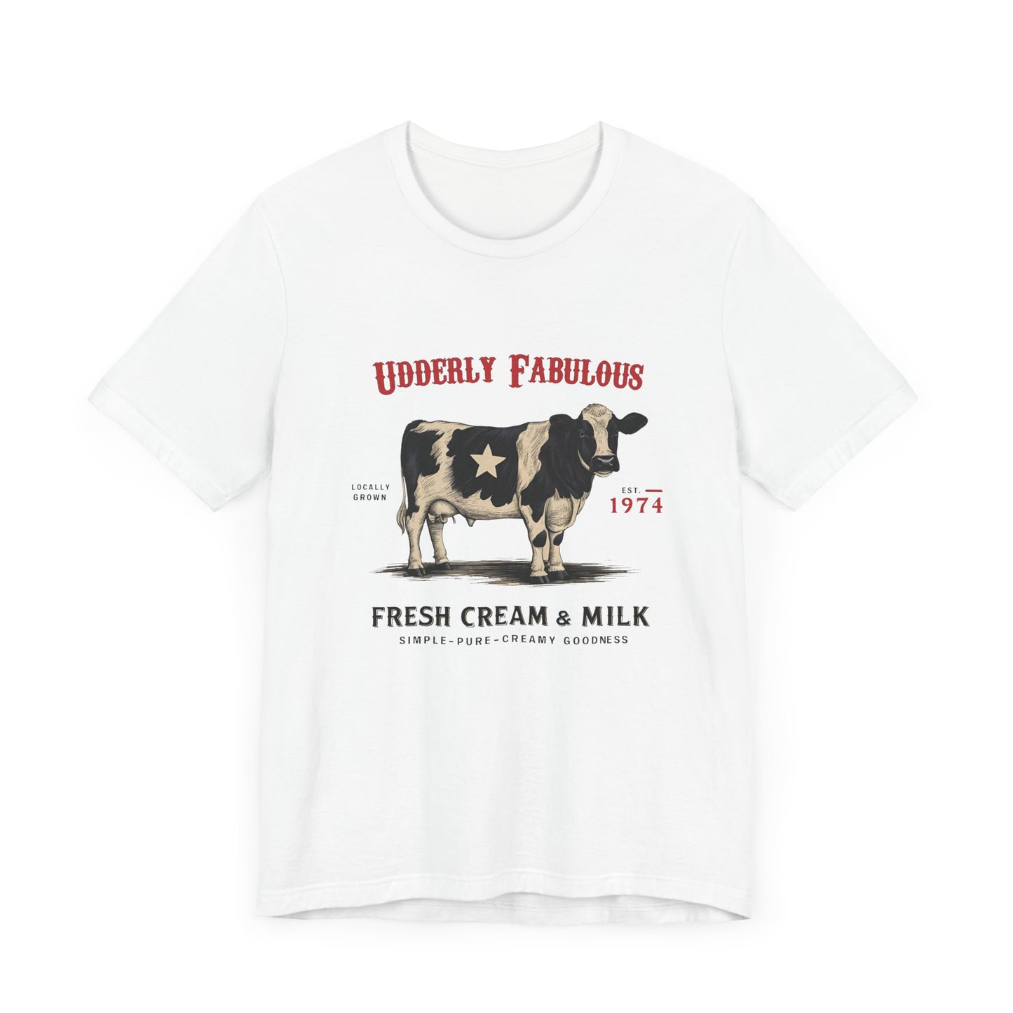 Retro Cattle Shirt, Gift for Cow Lover, Farmer Gift - PopCultureByDesign36