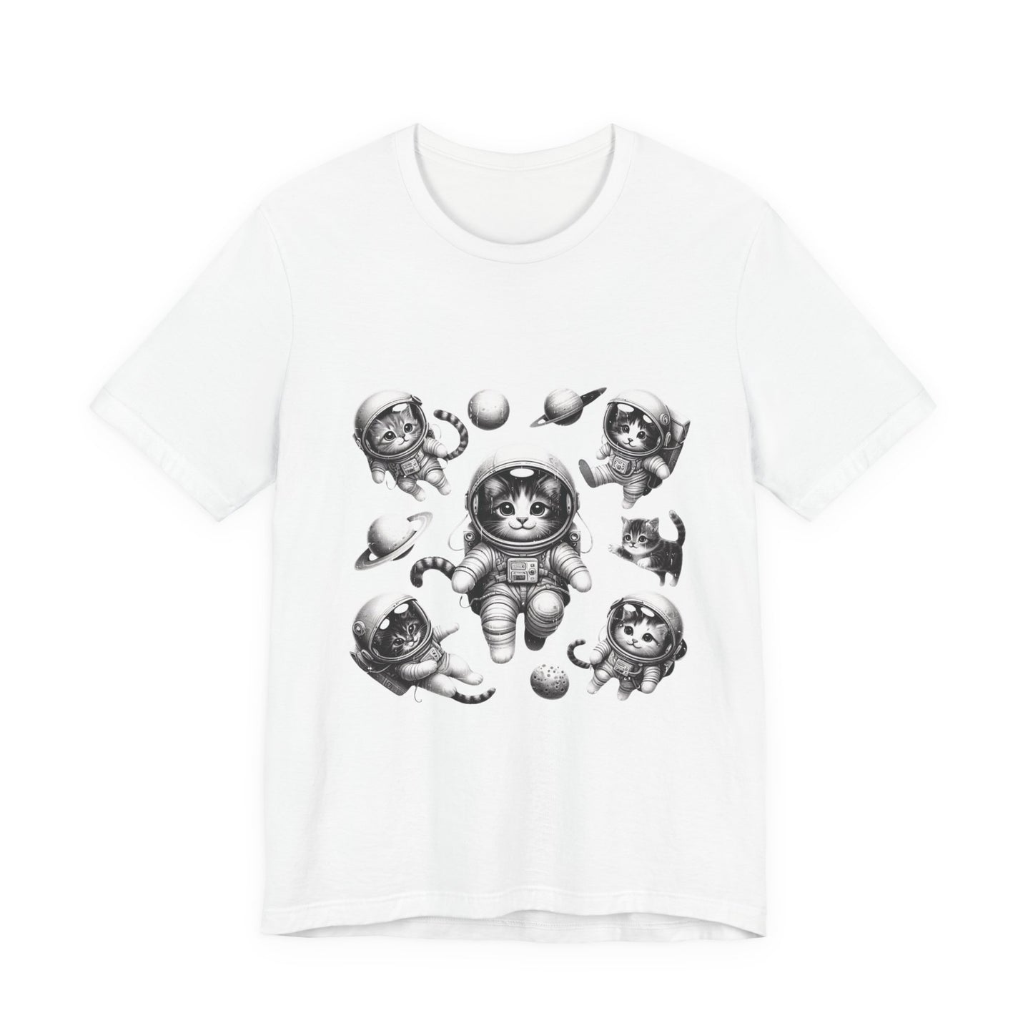 Kittens in Space Shirt, Funny Cat Shirt, Funny Kitten Shirt - PopCultureByDesign36
