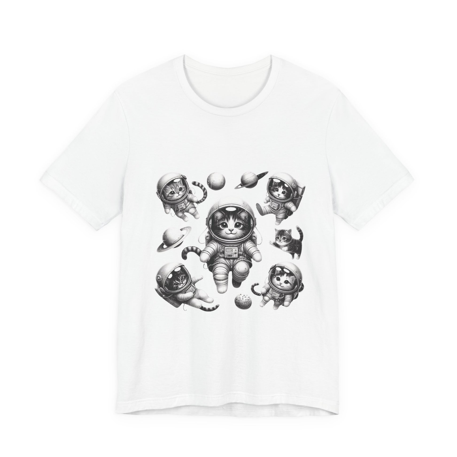Kittens in Space Shirt, Funny Cat Shirt, Funny Kitten Shirt - PopCultureByDesign36