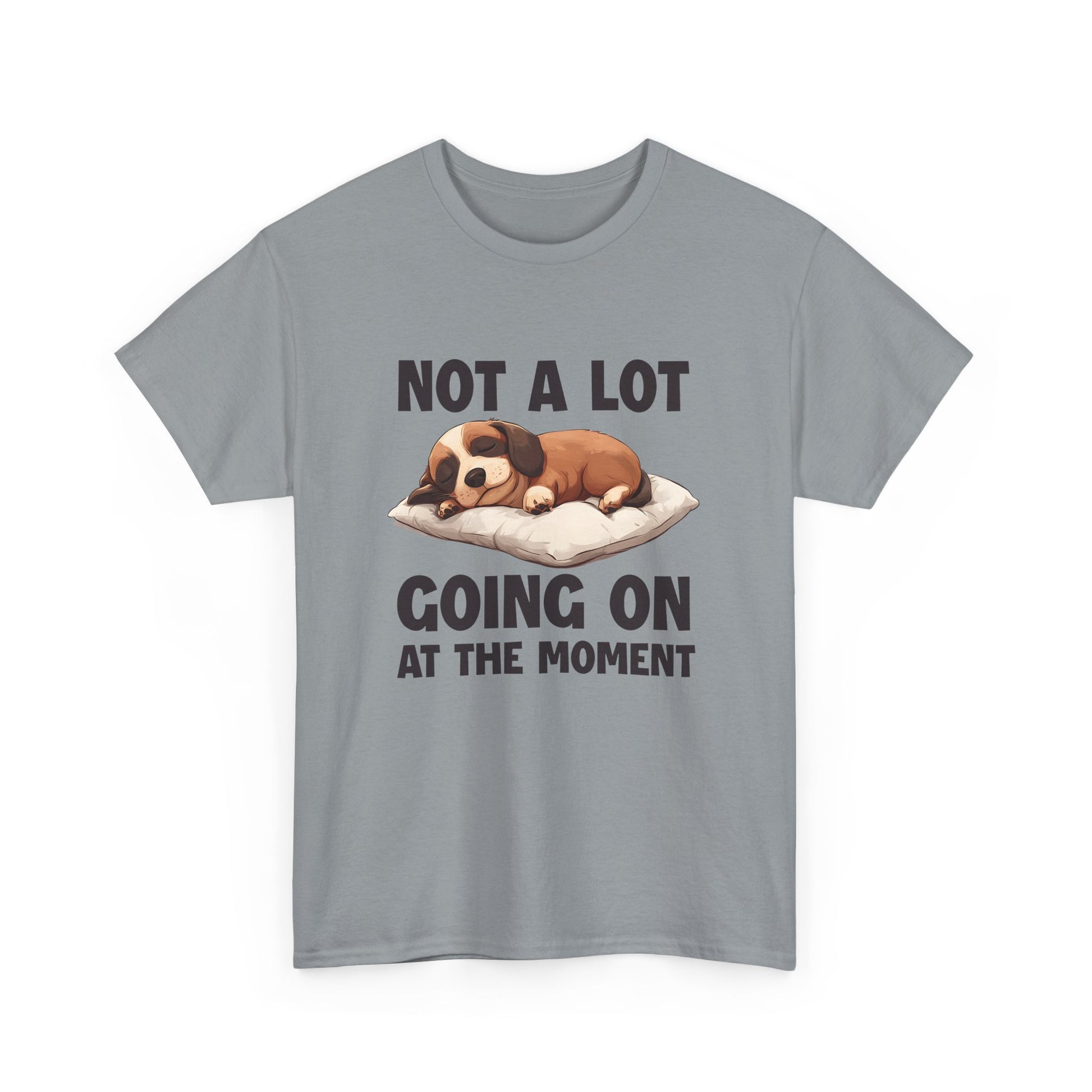 Cute Puppy Sleeping, Dog Lover Animal Tshirt, Tired Puppy, Lazy Dog Shirt - PopCultureByDesign36