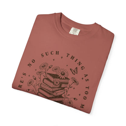 Book Lover Tee, Relaxation Vibes Shirt, Mindfulness Gift, Cozy Reading Top - PopCultureByDesign36