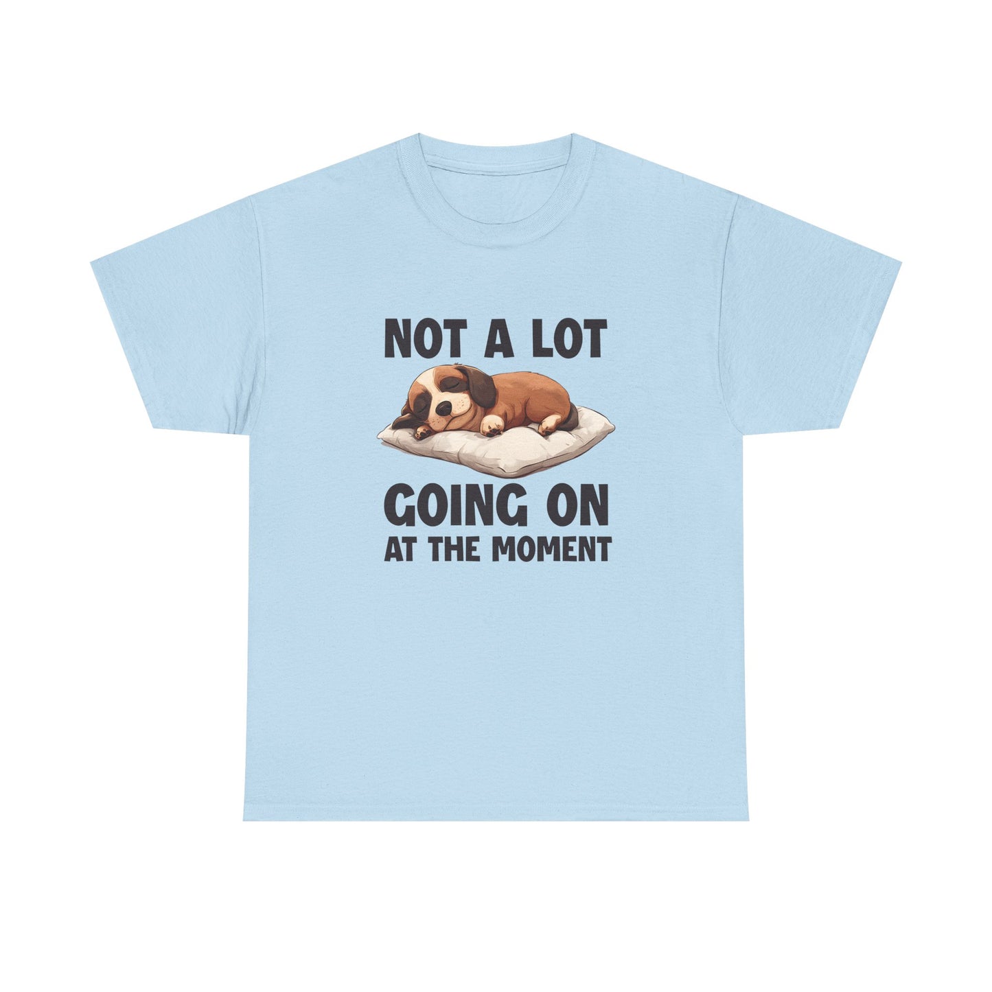 Cute Puppy Sleeping, Dog Lover Animal Tshirt, Tired Puppy, Lazy Dog Shirt - PopCultureByDesign36