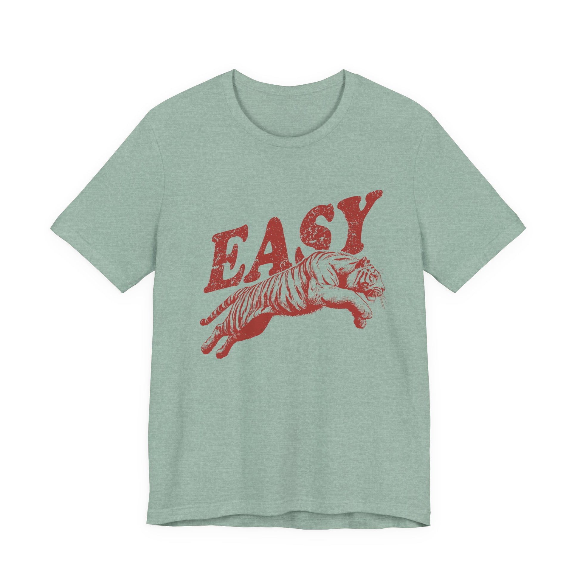 Easy Tiger Shirt, Retro Boho Tee, Hippie Clothes, Indie Shirt - PopCultureByDesign36